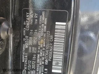 2013 Hyundai Veloster Turbo w/Black Int with VIN KMHTC6AE6DU101023, listed as a Copart auction lot 49153795 with 91,356 mi miles and Salvage Title. Bid and sale history available at carsss.com. Image 12.