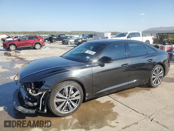2021 Audi A6 Premium Plus with VIN WAUE3AF2XMN057372, listed as a Copart auction lot 74031954 with 47,651 mi miles and Clean Title. Bid and sale history available at carsss.com. Image 1.