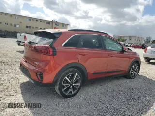 2021 Kia Niro Touring with VIN KNDCC3LC7M5463144, listed as a Copart auction lot 80680704 with 53,290 mi miles and Non Repairable. Bid and sale history available at carsss.com. Image 3.