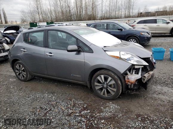 2015 Nissan LEAF SL z VIN 1N4AZ0CP2FC331579, wystawiony jako Copart lot #44030985 z przebiegiem 59 732 mil mil oraz Szkoda całkowita • Salvage title. Historia ofert i sprzedaży dostępna na DreamBid. Obrazek 4.