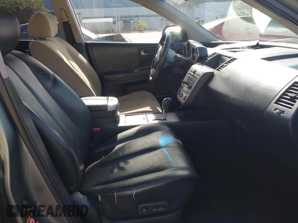 2006 Nissan Murano SL with VIN JN8AZ08T16W429490, listed as a IAAI auction lot 41890192 with 162,332 mi miles and . Bid and sale history available at DreamBid. Image 5.