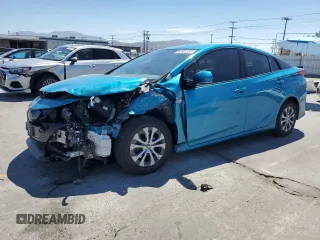 2020 Toyota Prius LE with VIN JTDKARFP1L3138339, listed as a Copart auction lot 63801255 with 96,874 mi miles and Salvage title. Bid and sale history available at DreamBid. Image 1.