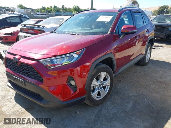 2020 Toyota RAV4 XLE with VIN 2T3W1RFV2LW077919, listed as a IAAI auction lot 42531056 with 74,223 mi miles and . Bid and sale history available at DreamBid. Image 17.