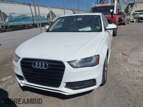 2014 Audi A4 Premium Plus with VIN WAUEFAFL5EN039086, listed as a IAAI auction lot 41770543 with 152,025 mi miles. Bid and sale history available at carsss.com. Image 12.