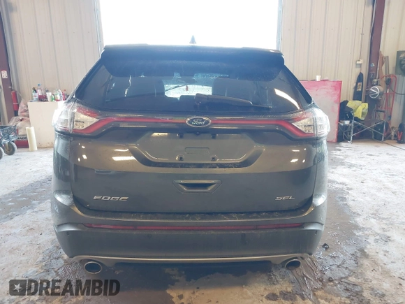 2015 Ford Edge SEL with VIN 2FMTK3J80FBB24088, listed as a IAAI auction lot 41724786 with 101,066 mi miles. Bid and sale history available at carsss.com. Image 16.