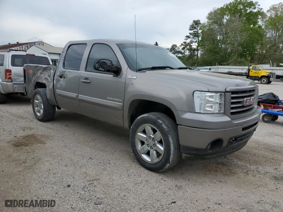 2013 GMC Sierra 1500 SLT with VIN 3GTP2WE25DG159541, listed as a Copart auction lot 50726235 with 46,039 mi miles and Salvage Title. Bid and sale history available at carsss.com. Image 4.