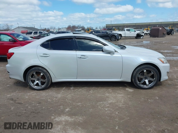2007 Lexus IS 250 with VIN JTHCK262472019451, listed as a IAAI auction lot 41948899 with 120,637 mi miles. Bid and sale history available at carsss.com. Image 13.