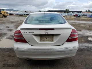 2003 Mercedes-Benz CLK-Class 3.2L with VIN WDBTJ65J93F042522, listed as a Copart auction lot 49341725 with 217,646 mi miles and Salvage Title. Bid and sale history available at carsss.com. Image 6.