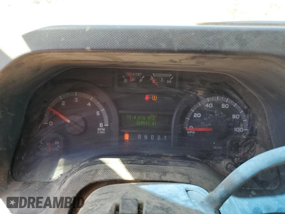 2012 Ford Econoline Cargo Super Duty Commercial with VIN 1FTSS3EL9CDB12784, listed as a Copart auction lot 57256595 with 369,541 mi miles and Salvage title. Bid and sale history available at DreamBid. Image 9.