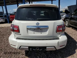 2017 Nissan Armada SL with VIN JN8AY2NC3H9502475, listed as a Copart auction lot 68148464 with 92,440 mi miles and Salvage Title. Bid and sale history available at carsss.com. Image 6.