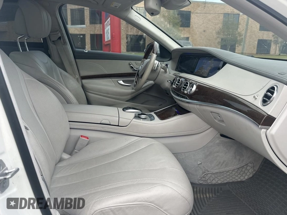 2017 Mercedes-Benz S 550 with VIN WDDUG8CB0HA304126, listed as a Copart auction lot 47487165 with 67,400 mi miles and Clean Title. Bid and sale history available at carsss.com. Image 5.