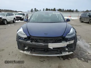 2022 Tesla Model 3 Long Range with VIN 5YJ3E1EB6NF190460, listed as a Copart auction lot 46476165 with 65,312 mi miles and Salvage Title. Bid and sale history available at carsss.com. Image 5.