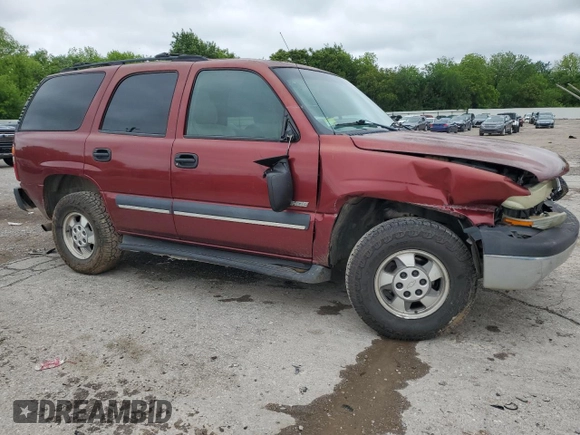 2003 Chevrolet Tahoe LS with VIN 1GNEC13Z63R237645, listed as a Copart auction lot 55961605 with Not provided miles and Salvage title. Bid and sale history available at DreamBid. Image 4.