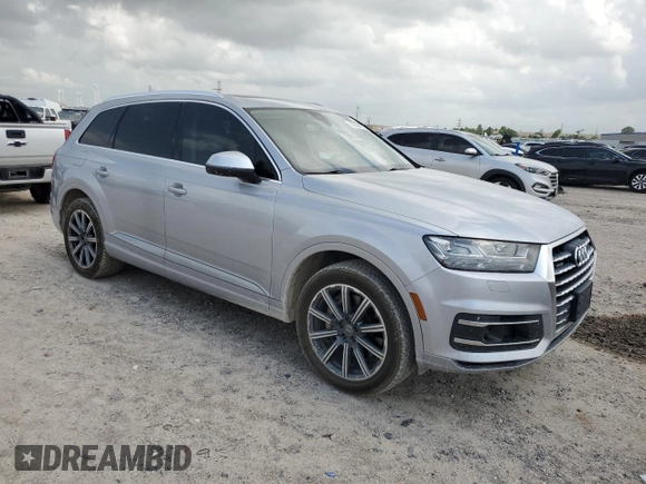 2017 Audi Q7 Premium Plus with VIN WA1LAAF70HD011454, listed as a Copart auction lot 54386475 with 151,063 mi miles and Clean Title. Bid and sale history available at carsss.com. Image 4.