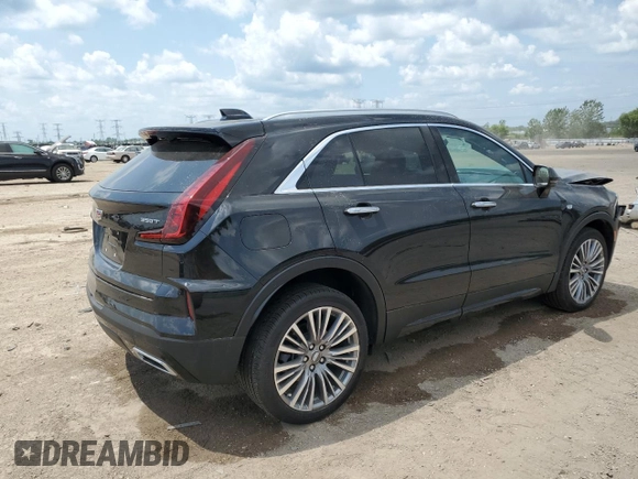 2024 Cadillac XT4 AWD Premium Luxury с VIN 1GYFZDR45RF222258, выставлен на аукционе Copart как лот 61138515 с пробегом 10 021 миль миль и Списание • Salvage title. История ставок и продаж доступна на DreamBid. Изображение 3.