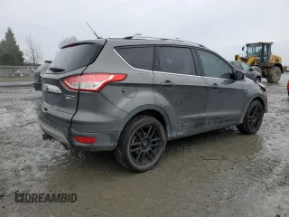 2015 Ford Escape Titanium with VIN 1FMCU9J92FUA62323, listed as a Copart auction lot 85826724 with 108,315 mi miles and Salvage Title. Bid and sale history available at carsss.com. Image 3.