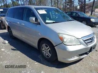 2006 Honda Odyssey TOURING with VIN 5FNRL38836B121917, listed as a IAAI auction lot 41756414 with 249,854 mi miles. Bid and sale history available at carsss.com. Image 1.