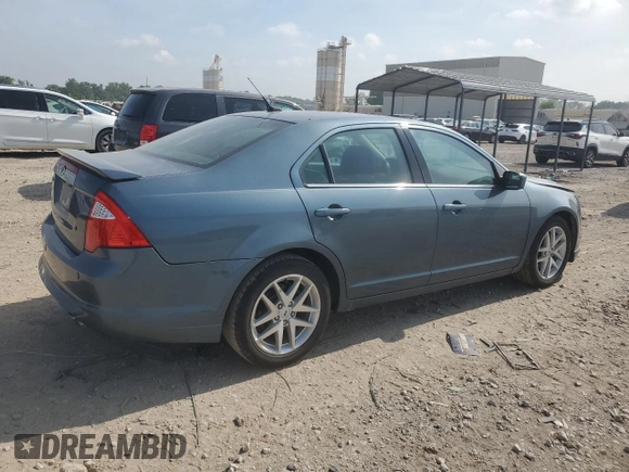 2012 Ford Fusion SEL with VIN 3FAHP0JA6CR412195, listed as a Copart auction lot 60922115 with 266,219 mi miles and Salvage title. Bid and sale history available at DreamBid. Image 3.