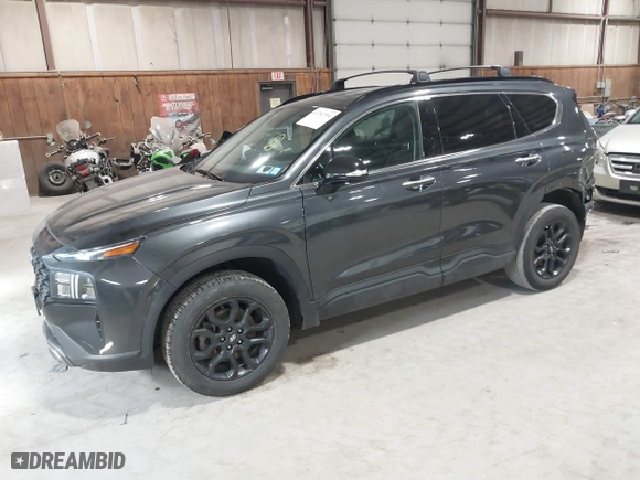 2023 Hyundai Santa Fe XRT with VIN 5NMS6DAJ6PH535317, listed as a IAAI auction lot 41782354 with 48,845 mi miles. Bid and sale history available at carsss.com. Image 18.