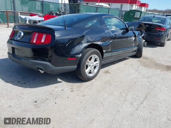 2012 Ford Mustang Premium with VIN 1ZVBP8AM3C5250471, listed as a IAAI auction lot 41878903 with 89,715 mi miles and . Bid and sale history available at DreamBid. Image 4.