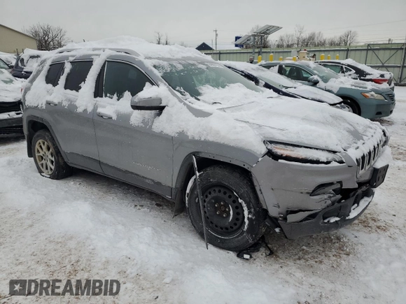 2014 Jeep Cherokee Latitude with VIN 1C4PJMCS7EW244474, listed as a Copart auction lot 84860154 with 154,082 mi miles and Non Repairable. Bid and sale history available at carsss.com. Image 4.