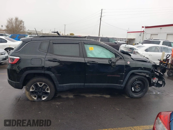 2018 Jeep Compass Trailhawk с VIN 3C4NJDDB4JT128820, выставлен на аукционе IAAI как лот 40959555 с пробегом Не указан миль и . История ставок и продаж доступна на DreamBid. Изображение 12.