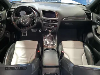2016 Audi SQ5 Premium Plus with VIN WA1CCAFPXGA060901, listed as a Copart auction lot 58714495 with 64,021 mi miles and Salvage title. Bid and sale history available at DreamBid. Image 8.