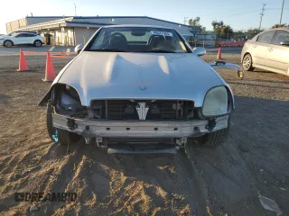 2002 Mercedes-Benz SLK-Class 3.2L with VIN WDBKK65F92F254162, listed as a Copart auction lot 78527984 with 113,194 mi miles and Salvage Title. Bid and sale history available at carsss.com. Image 5.
