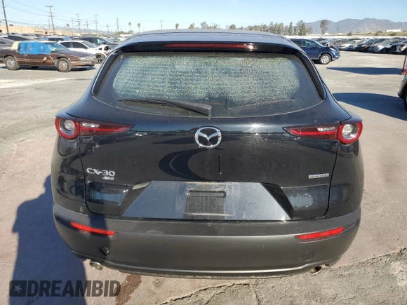 2023 Mazda CX-30 S with VIN 3MVDMBAMXPM508923, listed as a Copart auction lot 46367205 with 8,178 mi miles and Salvage Title. Bid and sale history available at carsss.com. Image 6.