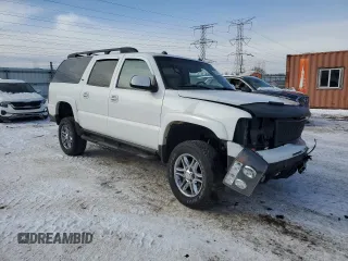 2004 Chevrolet Suburban Z71 with VIN 3GNFK16Z84G196603, listed as a Copart auction lot 45310915 with 0 mi miles and Salvage Title. Bid and sale history available at carsss.com. Image 4.