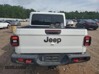 2020 Jeep Gladiator Rubicon с VIN 1C6JJTBG6LL102474, выставлен на аукционе Copart как лот 60377785 с пробегом 56 422 миль миль и Списание • Salvage title. История ставок и продаж доступна на DreamBid. Изображение 6.