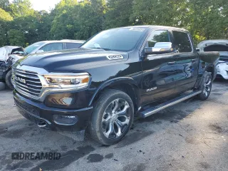 2023 Ram 1500 Longhorn with VIN 1C6SRFKT1PN571039, listed as a Copart auction lot 56235034 with 38,493 mi miles and Salvage title. Bid and sale history available at DreamBid. Image 1.