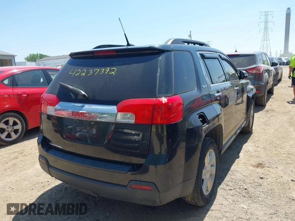 2011 GMC Terrain SLE-2 with VIN 2CTALSEC9B6396843, listed as a IAAI auction lot 42237392 with 243,646 mi miles and . Bid and sale history available at DreamBid. Image 4.