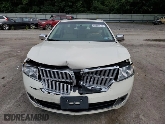 2012 Lincoln MKZ with VIN 3LNHL2JCXCR800433, listed as a Copart auction lot 64657415 with 172,437 mi miles and Salvage title. Bid and sale history available at DreamBid. Image 5.