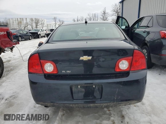 2011 Chevrolet Malibu 1LS with VIN 1G1ZB5E19BF261992, listed as a Copart auction lot 46460785 with 150,079 mi miles and Salvage Title. Bid and sale history available at DreamBid. Image 6.