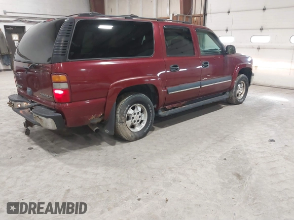 2003 Chevrolet Suburban LT with VIN 1GNFK16Z43J193565, listed as a IAAI auction lot 41683918 with 163,243 mi miles. Bid and sale history available at carsss.com. Image 4.