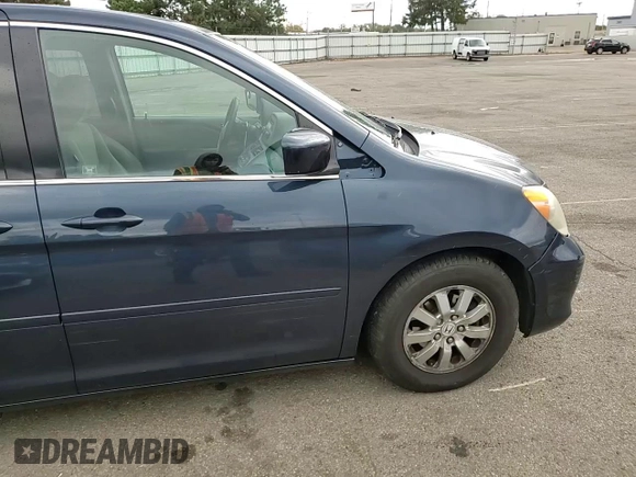 2010 Honda Odyssey EX with VIN 5FNRL3H48AB061672, listed as a Copart auction lot 75869344 with 188,255 mi miles and Salvage Title. Bid and sale history available at carsss.com. Image 12.