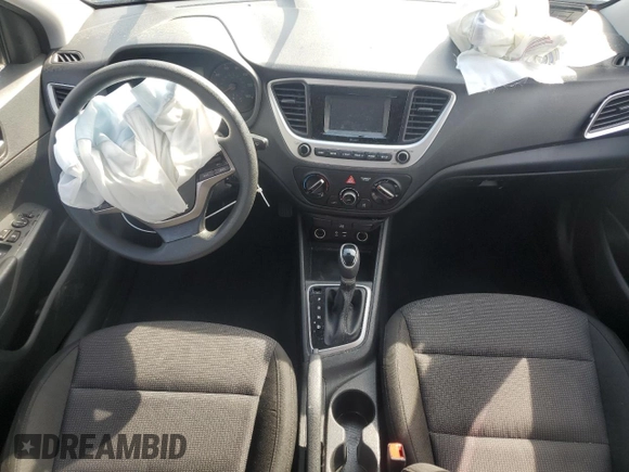 2022 Hyundai Accent SE with VIN 3KPC24A62NE178962, listed as a Copart auction lot 51630585 with Not Provided miles and Salvage Title. Bid and sale history available at DreamBid. Image 8.