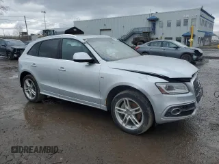 2014 Audi Q5 with VIN WA1DGCFP3EA042581, listed as a Copart auction lot 50334365 with 271,793 mi miles and Salvage title. Bid and sale history available at DreamBid. Image 4.