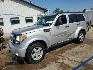 2008 Dodge Nitro SXT with VIN 1D8GU28K38W238598, listed as a Copart auction lot 61281675 with 102,517 mi miles and Salvage title. Bid and sale history available at DreamBid. Image 1.