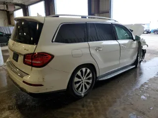 2017 Mercedes-Benz GLS 450 z VIN 4JGDF6EE2HA875119, wystawiony jako Copart lot #57254555 z przebiegiem 131 617 mil mil oraz Szkoda całkowita • Salvage title. Historia ofert i sprzedaży dostępna na DreamBid. Obrazek 3.
