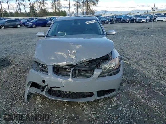 2007 BMW 3 Series 335i with VIN WBAVB73577KY60876, listed as a Copart auction lot 77561104 with Not provided miles and Salvage title. Bid and sale history available at DreamBid. Image 11.