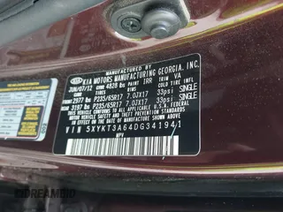 2013 Kia Sorento LX z VIN 5XYKT3A64DG341941, wystawiony jako IAAI lot #41944016 z przebiegiem 154 157 mil mil oraz . Historia ofert i sprzedaży dostępna na DreamBid. Obrazek 9.