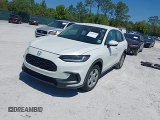 2023 Honda HR-V LX with VIN 3CZRZ1H33PM717656, listed as a IAAI auction lot 42022154 with 21,196 mi miles and . Bid and sale history available at DreamBid. Image 2.
