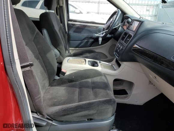 2015 Dodge Grand Caravan SXT with VIN 2C4RDGCG9FR718254, listed as a Copart auction lot 50202115 with 107,825 mi miles and Salvage Title. Bid and sale history available at carsss.com. Image 7.