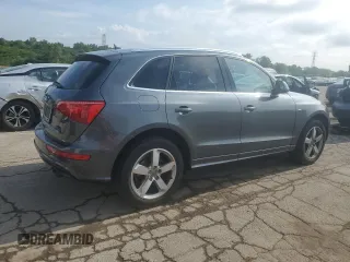 2012 Audi Q5 Premium Plus with VIN WA1DKAFP4CA099422, listed as a Copart auction lot 61192635 with 163,736 mi miles and Clean title. Bid and sale history available at DreamBid. Image 3.