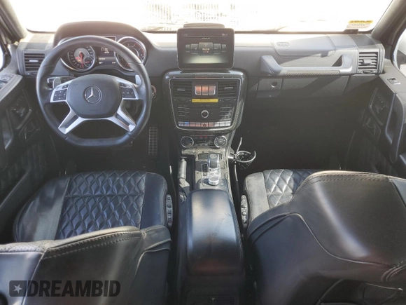 2017 Mercedes-Benz G with VIN WDCYC7FF7HX263002, listed as a Copart auction lot 50230625 with 46,704 mi miles and Salvage Title. Bid and sale history available at DreamBid. Image 8.