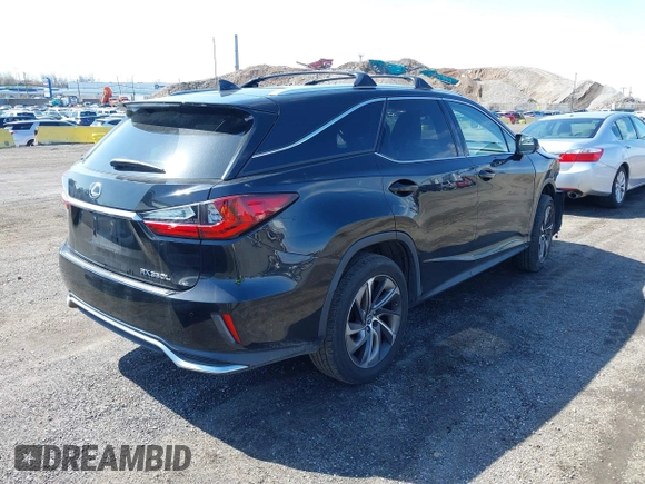 2018 Lexus RX with VIN JTJDZKCA1J2010465, listed as a IAAI auction lot 41918033 with 40,275 mi miles. Bid and sale history available at carsss.com. Image 4.