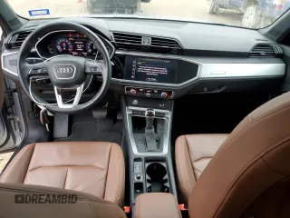 2019 Audi Q3 Premium with VIN WA1AECF33K1081284, listed as a Copart auction lot 37348383 with 84,909 mi miles. Bid and sale history available at carsss.com. Image 8.