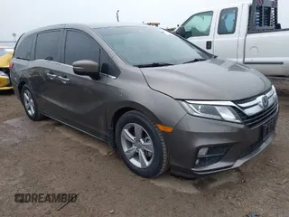 2019 Honda Odyssey EX with VIN 5FNRL6H58KB117346, listed as a IAAI auction lot 41611144 with 83,918 mi miles. Bid and sale history available at carsss.com. Image 1.